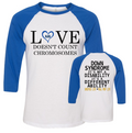 Down Syndrome Awareness Baseball T-Shirt